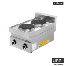 Alternative view of Fornuis | 650 SERIE | Tafelmodel | Elektrisch | 2 Kookpunten | 5.2kW (400V) | 400x650x300/540(h)mm