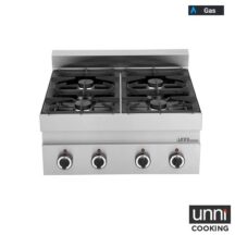 Fornuis | 650 SERIE | Tafelmodel | Gas | 4 Branders | 4x 6.5kW | 700x650x300/540(h)mm