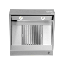 Afzuigkap Schuinmodel | RVS | 1000x950x400(h)mm