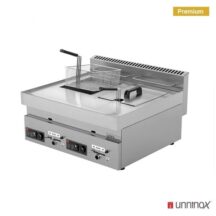 Alternative view of Friteuse | 650 SERIE | Gas | 8+8L | 90°C/190°C | 13kW | Aftapkranen | 700x650x350/540(h)mm