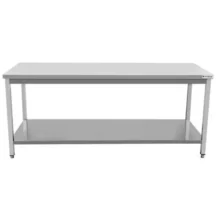 Werktafel | ECO | RVS | Bodemschap | Diepte 700 | Hoogte 850/950 | Breedte 600-2000 | Zelfmontage