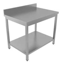 Werktafel | RVS | Zelfmontage | Bodemschap | Diepte 700mm | Hoogte 850/900mm | Breedte 700-2000mm | Achteropstand