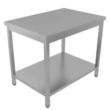 Werktafel | RVS | Zelfmontage | Bodemschap | Diepte 700mm | Hoogte 850/900mm | Breedte 700-2000mm