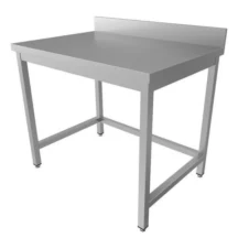 Werktafel | RVS | Zelfmontage | Diepte 700mm | Hoogte 850/900mm | Breedte 700-2000mm | Achteropstand