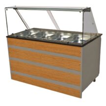 Warm Buffet 4x 1/1 GN | 230V | 3,02kW | 1400x800x850/1350(h)mm